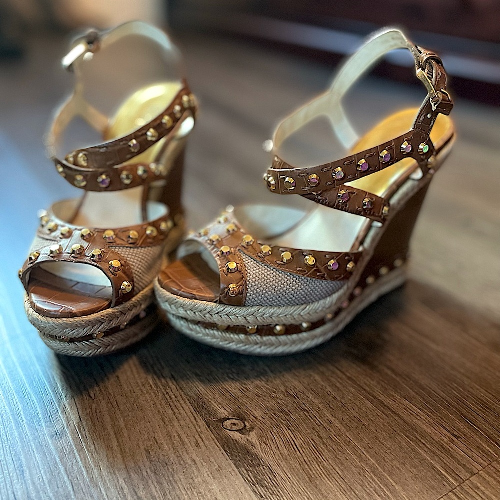 Micheal Kors Studded Espadrilles